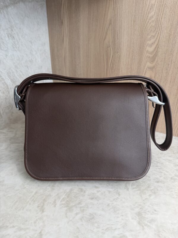 Coach Vintage Legacy Saddle Flap Bag Brown
