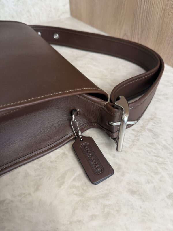 Coach Vintage Legacy Saddle Flap Bag Brown