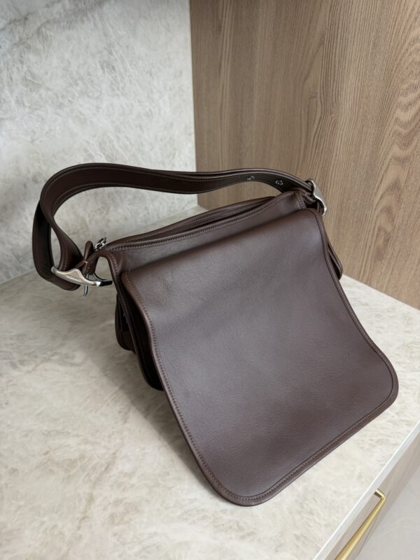 Coach Vintage Legacy Saddle Flap Bag Brown