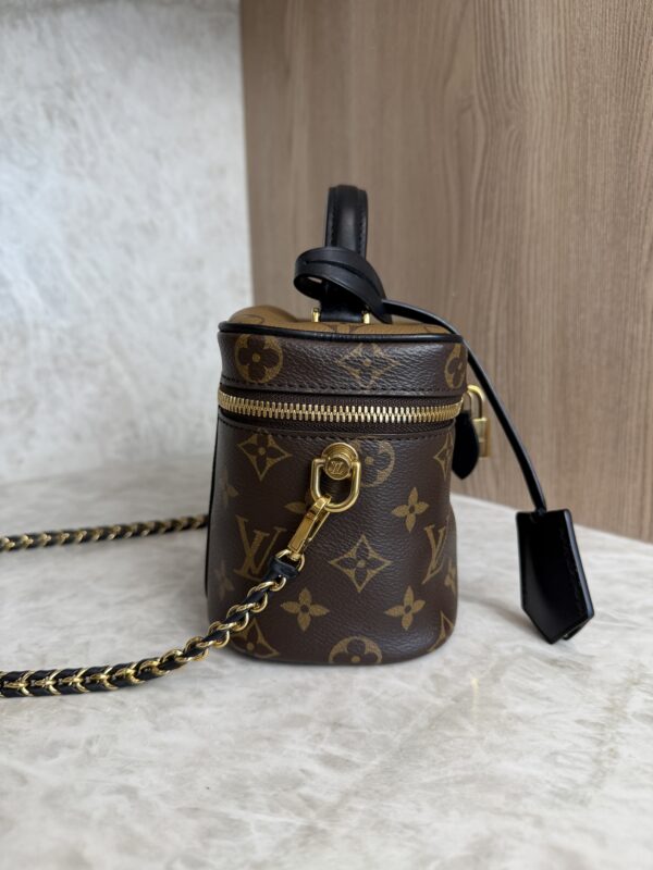 Louis Vuitton Vanity Handbag Reverse Monogram Canvas PM