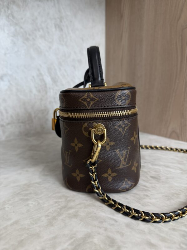 Louis Vuitton Vanity Handbag Reverse Monogram Canvas PM