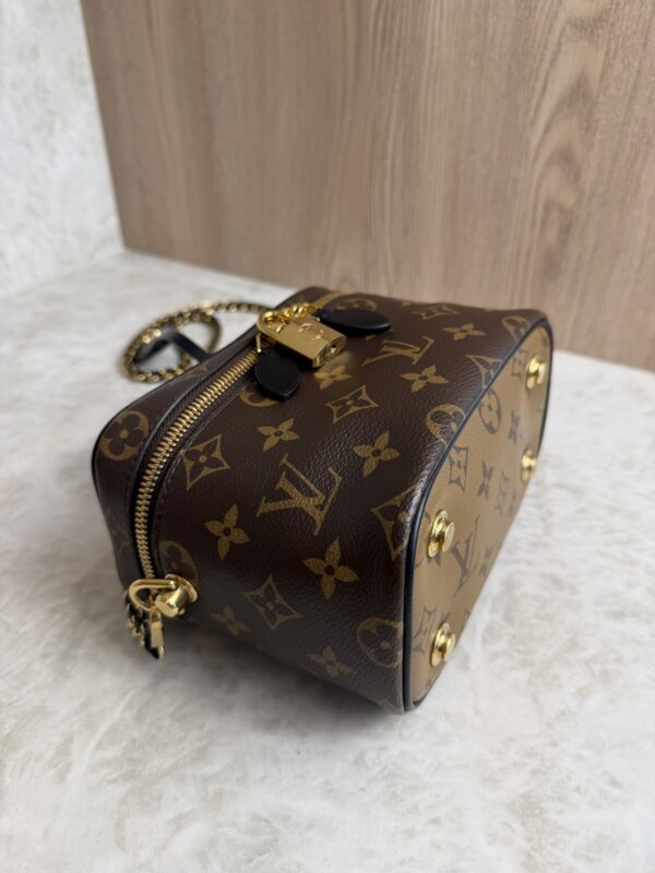 Louis Vuitton Vanity Handbag Reverse Monogram Canvas PM
