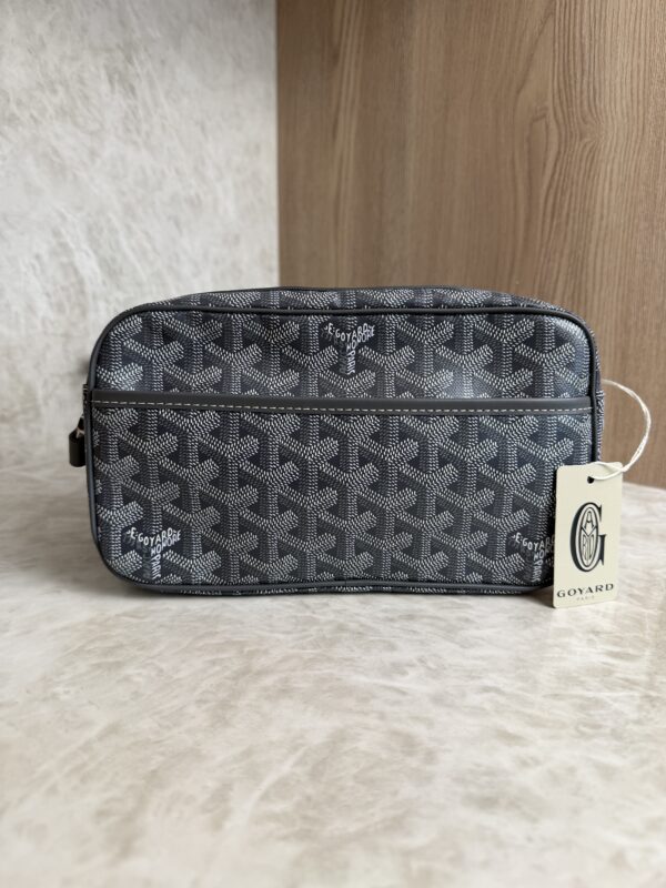 Goyard Cap Vert Bag Coated Canvas Grey