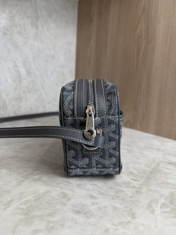 Goyard Cap Vert Bag Coated Canvas Grey