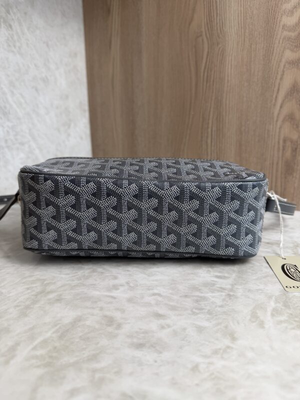 Goyard Cap Vert Bag Coated Canvas Grey