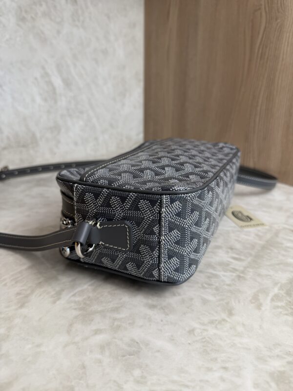 Goyard Cap Vert Bag Coated Canvas Grey