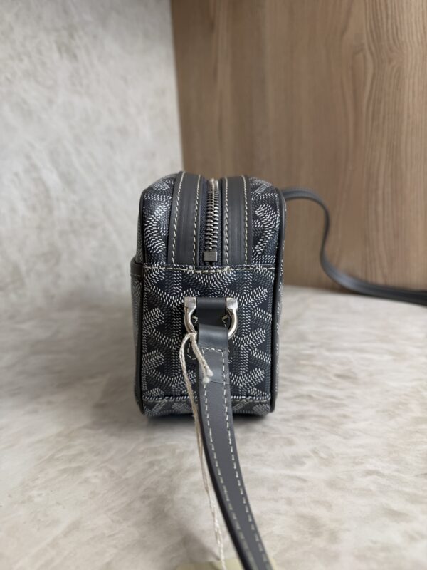 Goyard Cap Vert Bag Coated Canvas Grey