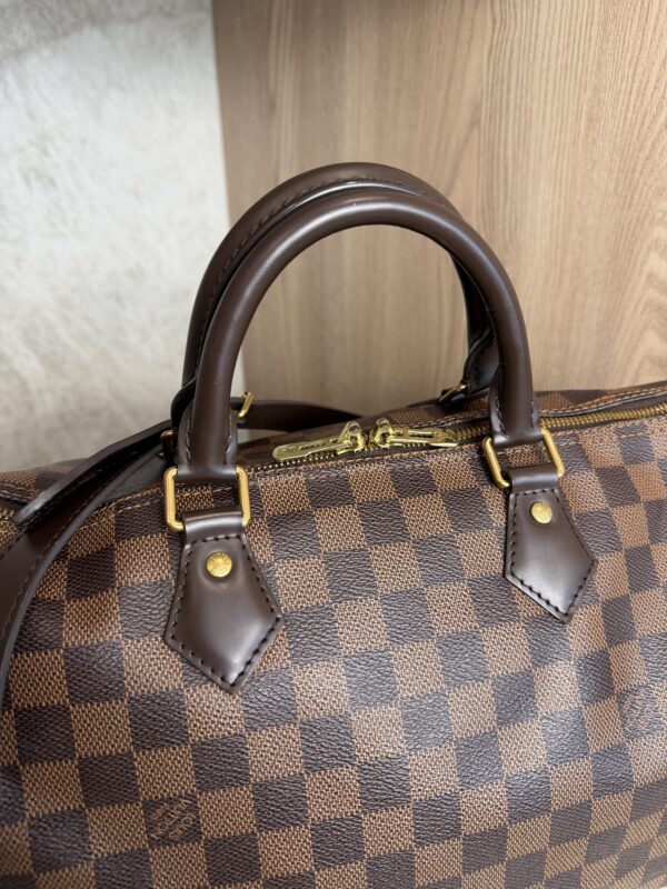 Louis Vuitton Damier Ebene Speedy 35 Bandouliere