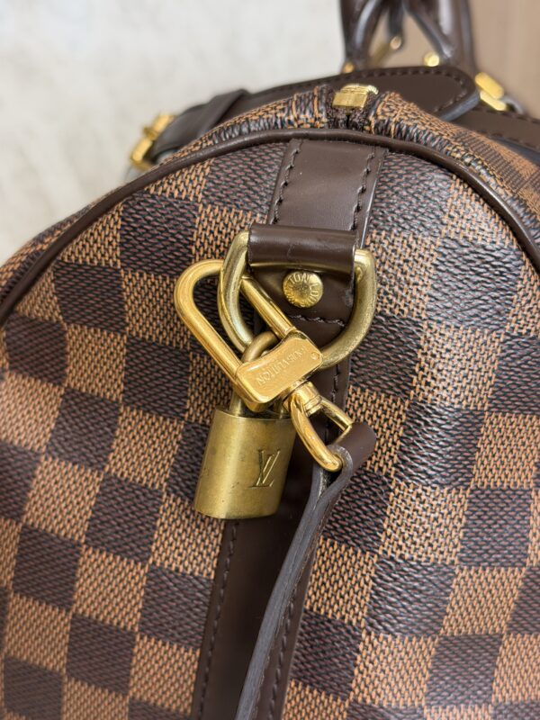 Louis Vuitton Damier Ebene Speedy 35 Bandouliere