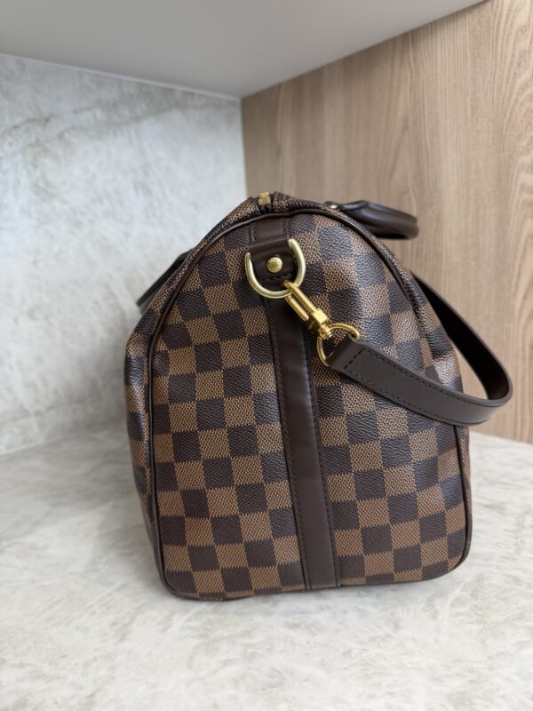 Louis Vuitton Damier Ebene Speedy 35 Bandouliere
