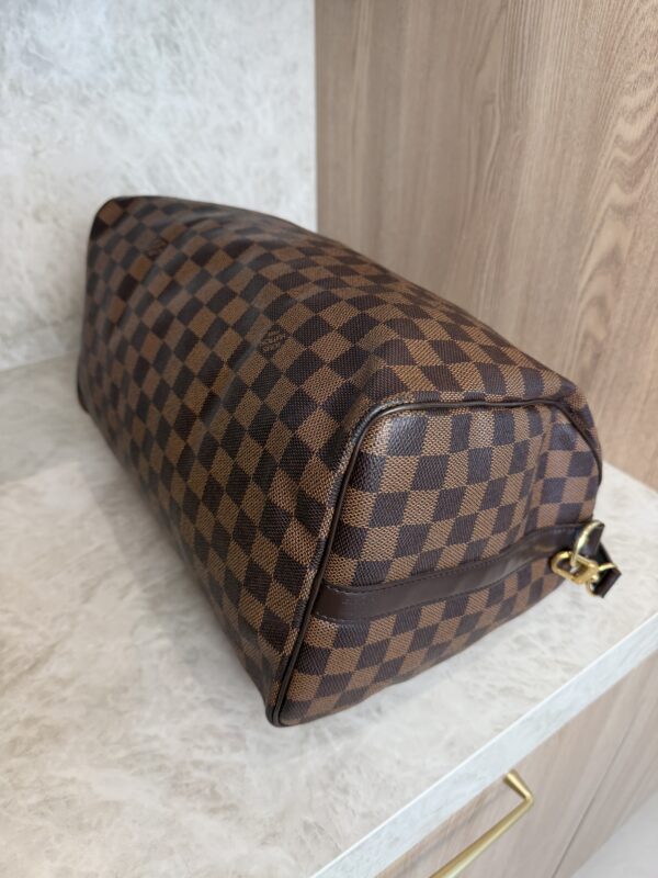 Louis Vuitton Damier Ebene Speedy 35 Bandouliere