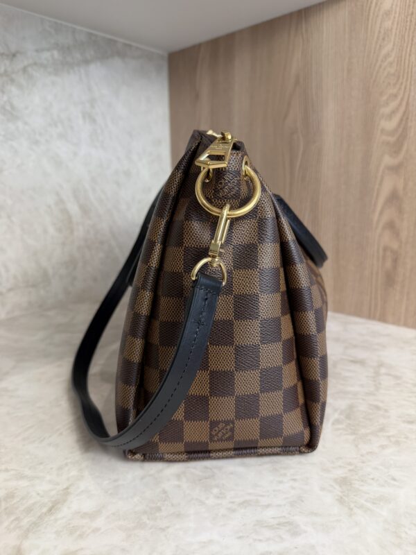 Louis Vuitton Damier Ebene Odeon Tote MM Black