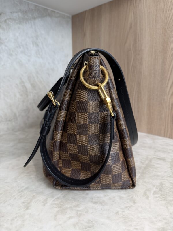 Louis Vuitton Damier Ebene Odeon Tote MM Black