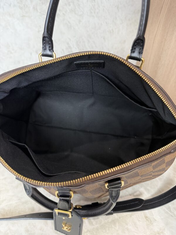 Louis Vuitton Damier Ebene Odeon Tote MM Black