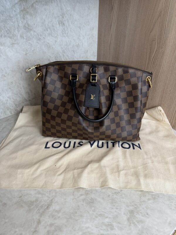 Louis Vuitton Damier Ebene Odeon Tote MM Black