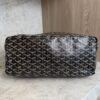 Goyard Goyardine Saint Louis PM Black and Black Leather