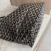 Goyard Goyardine Saint Louis PM Black and Black Leather