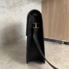 Tom Ford Tara Medium Crossbody in Grained Leather with Leather Strap Black