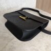 Tom Ford Tara Medium Crossbody in Grained Leather with Leather Strap Black