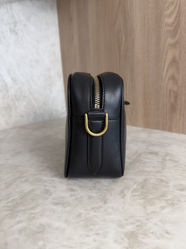 Fendi Vitello Century F is Fendi Camera Case Black