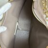 Valentino Garavani VLogo Moon Medium Grainy Calfskin Hobo Bag with Chain Clay