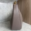 Valentino Garavani VLogo Moon Medium Grainy Calfskin Hobo Bag with Chain Clay
