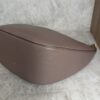 Valentino Garavani VLogo Moon Medium Grainy Calfskin Hobo Bag with Chain Clay