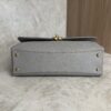 Chanel Caviar Diamond Stitched Top Handle Flap