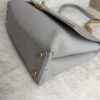 Chanel Caviar Diamond Stitched Top Handle Flap