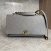 Chanel Caviar Diamond Stitched Top Handle Flap