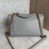 Chanel Caviar Diamond Stitched Top Handle Flap
