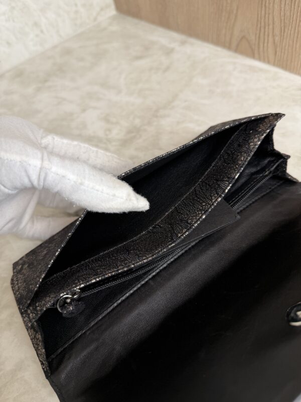 Chanel Metallic Lace Evening Clutch