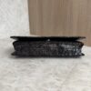 Chanel Metallic Lace Evening Clutch