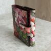 Gucci GG Supreme Monogram Blooms French Flap Wallet Beige Multicolor Dry Rose