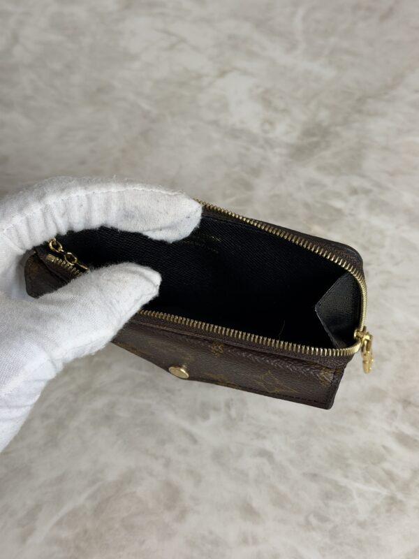 Louis Vuitton Monogram Recto Verso Card Holder Black