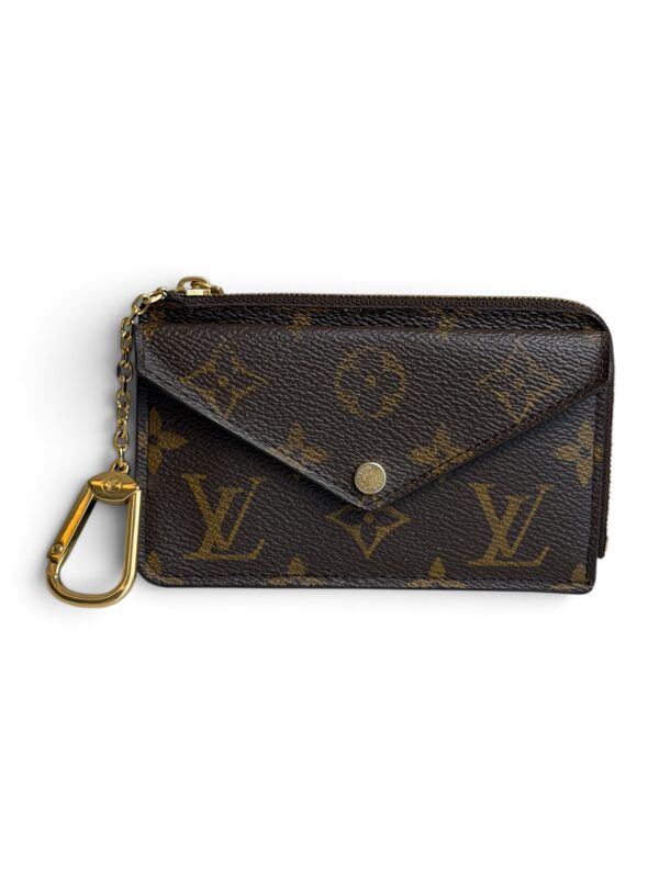 Louis Vuitton Monogram Recto Verso Card Holder Black