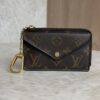Louis Vuitton Monogram Recto Verso Card Holder Black
