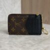 Louis Vuitton Monogram Recto Verso Card Holder Black