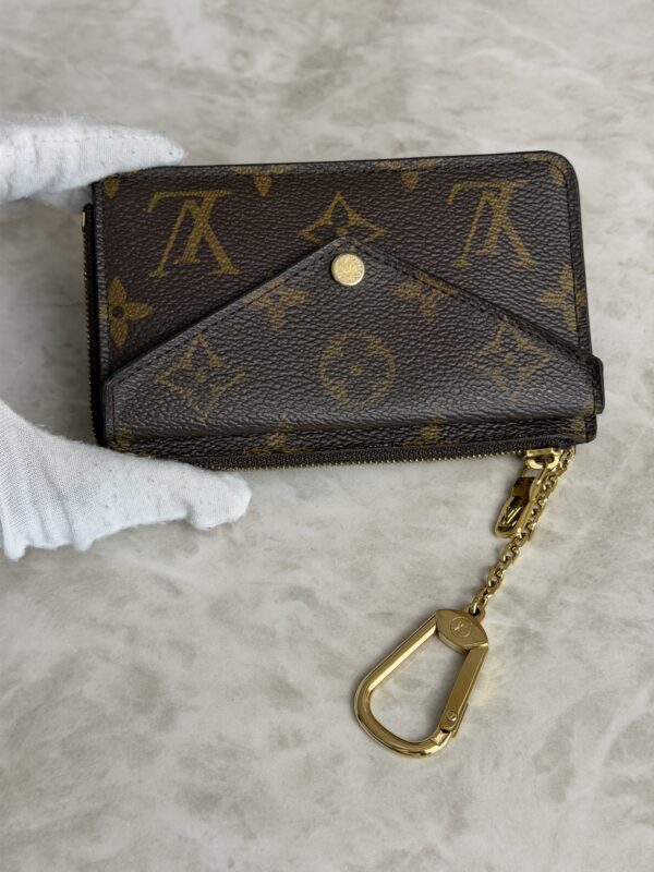 Louis Vuitton Monogram Recto Verso Card Holder Black