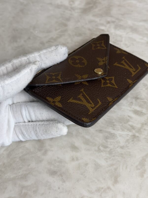 Louis Vuitton Monogram Recto Verso Card Holder Black