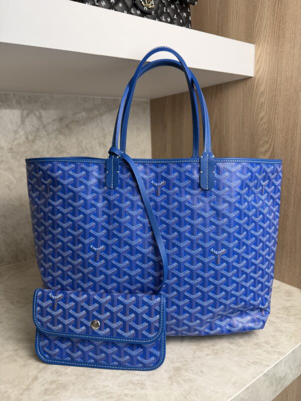 Goyard Goyardine Saint Louis PM Sky Blue