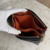 Louis Vuitton Lambskin Embossed Monogram Coussin BB Black