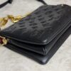 Louis Vuitton Lambskin Embossed Monogram Coussin BB Black