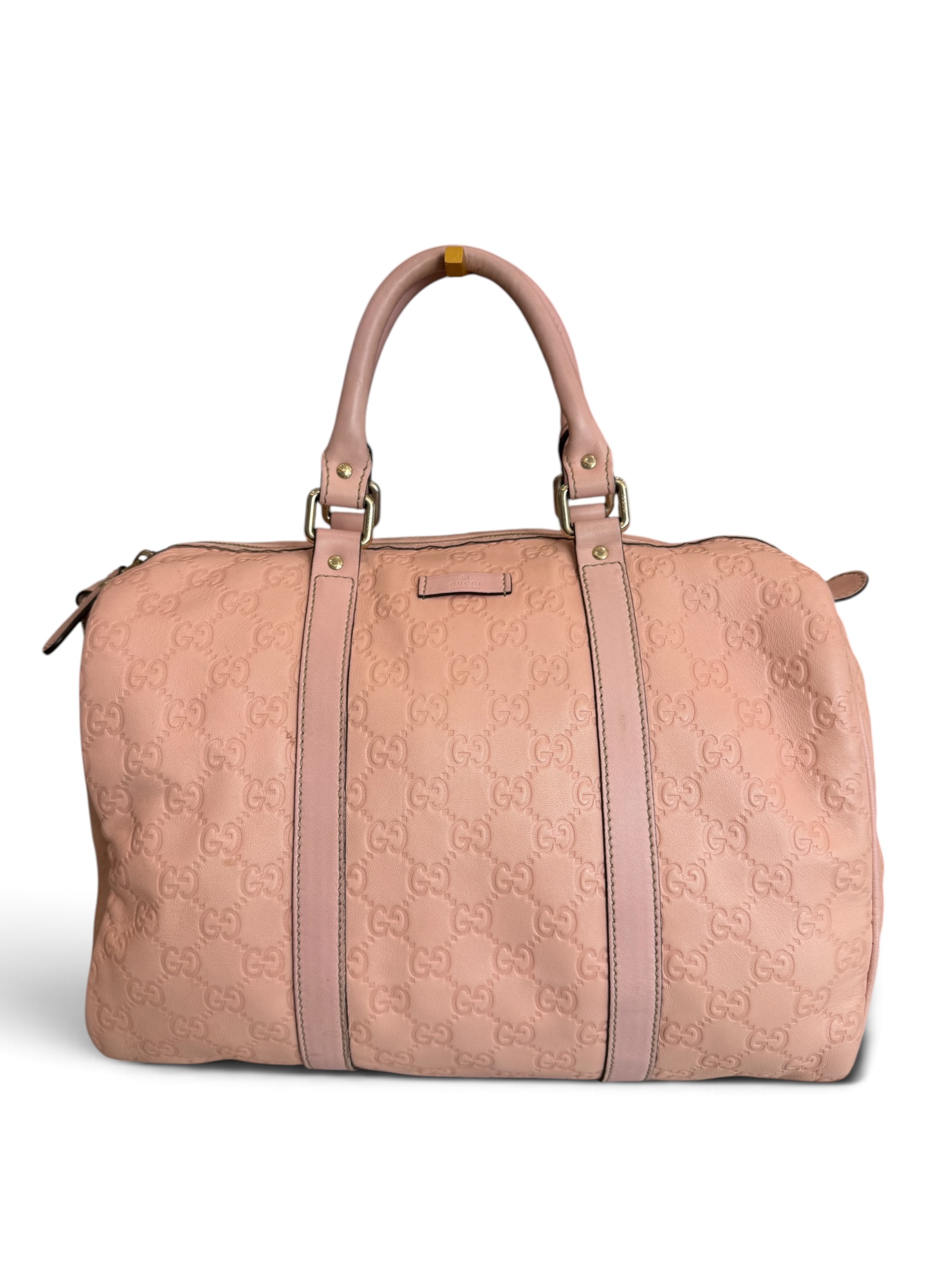 Gucci Joy Boston Bag Guccissima Leather Medium