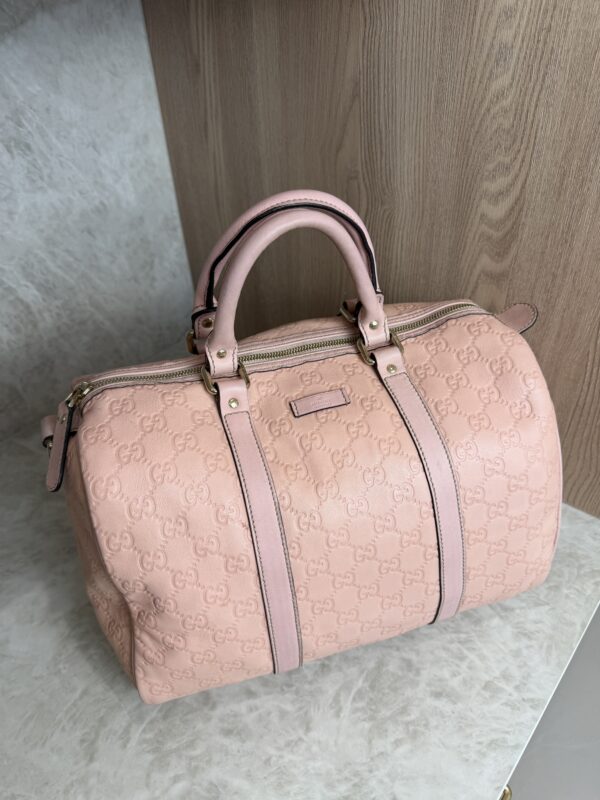 Gucci Joy Boston Bag Guccissima Leather Medium