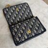 Christian Dior Oblique 30 Montaigne 2-In-1 Pouch Blue