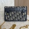 Christian Dior Oblique 30 Montaigne 2-In-1 Pouch Blue