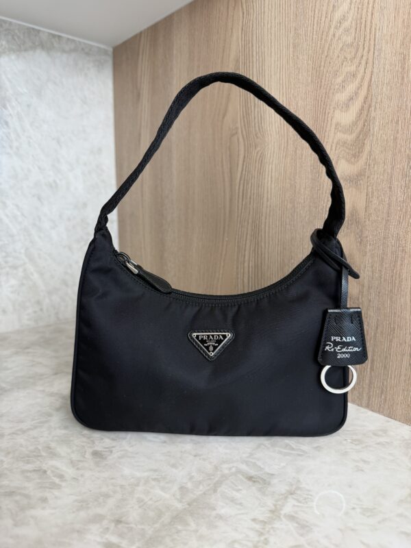 Prada Re-Edition 2000 Hobo Tessuto Mini