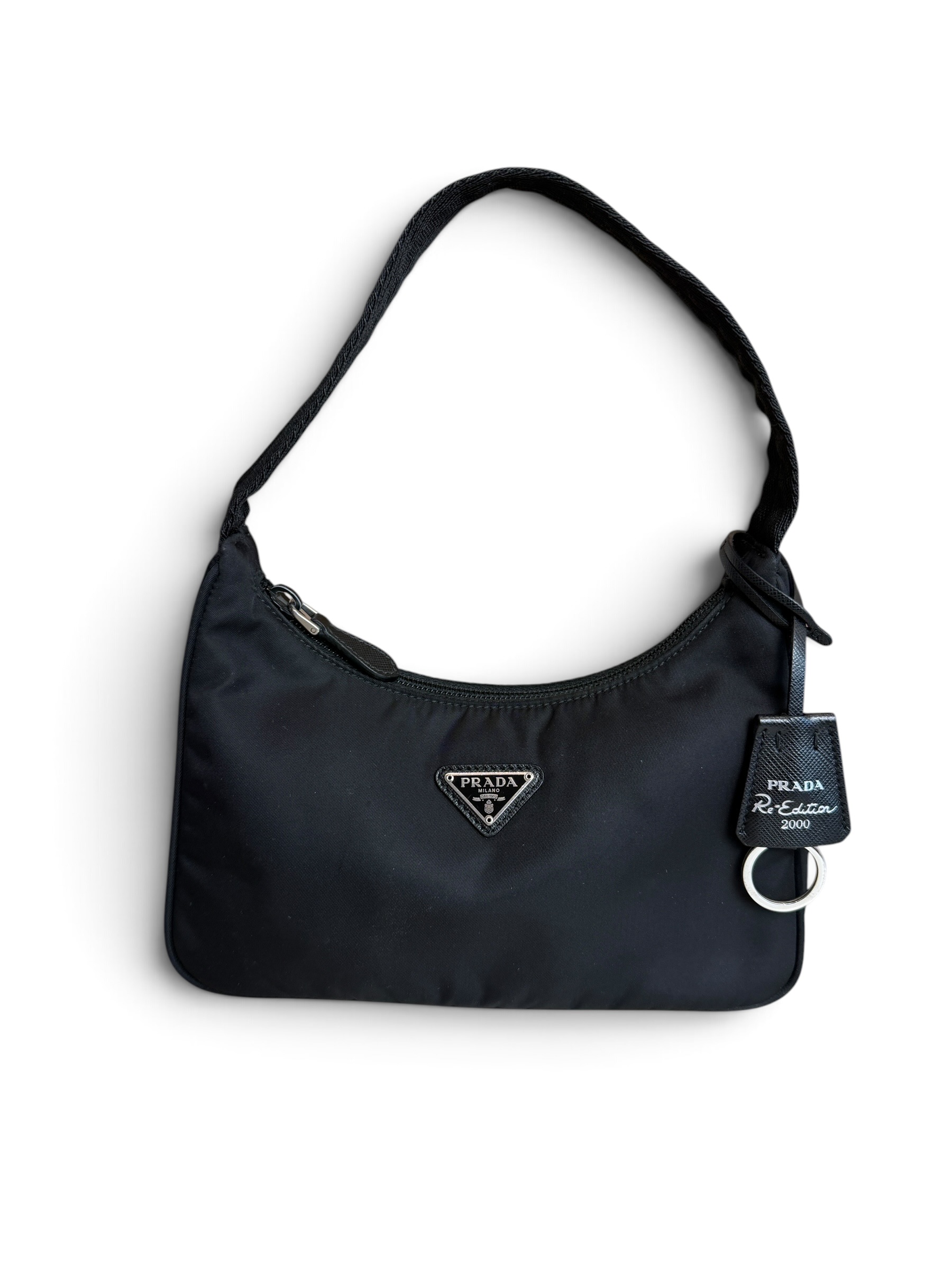 Prada Re-Edition 2000 Hobo Tessuto Mini