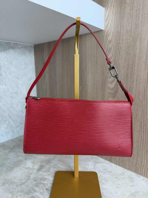 Louis Vuitton Epi Pochette Accessories 24 Red